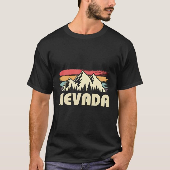 Camiseta Aventura no Exterior de Nevada (Frente)