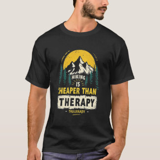 Camiseta Aventura para homens de caminhada