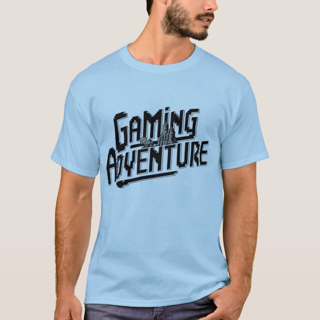 Camiseta Aventura para jogos (Frente)