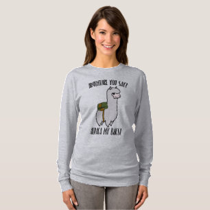 Camiseta Aventura que engraçada da alpaca você diz? Alpac