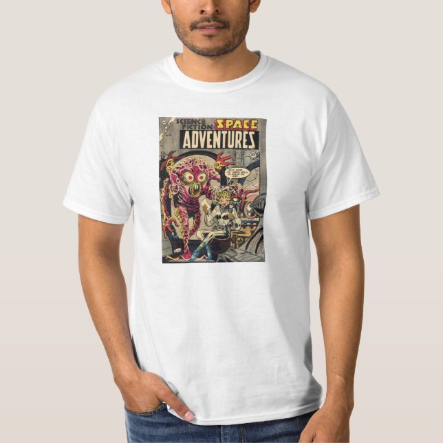Camiseta aventuras 12 do espaço (Frente)