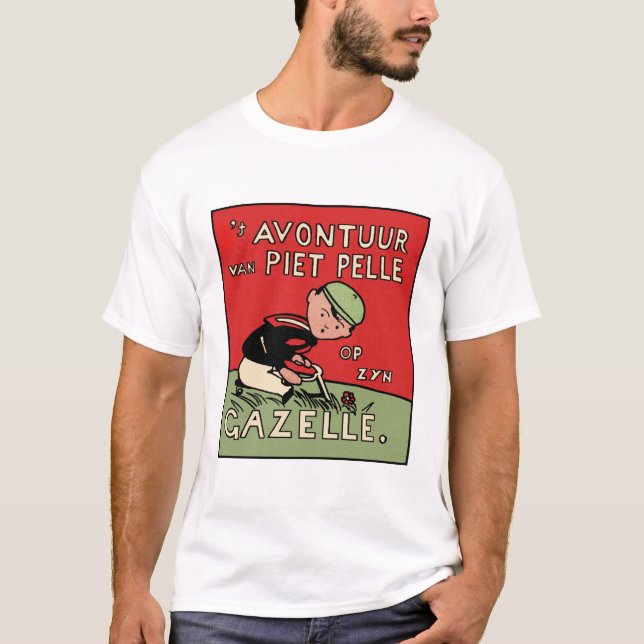 Camiseta Aventuras Bicicletas de Piet Pelle (Frente)
