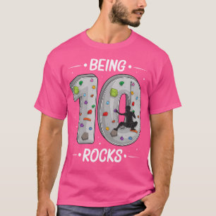 Camiseta Aventuras De 10 Anos De Pedra A Escalar 10.º Anive