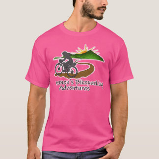 Camiseta Aventuras De Bicicleta Feminina