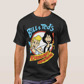 Camiseta Aventuras de Desenhos Animados Engraçados do Bille