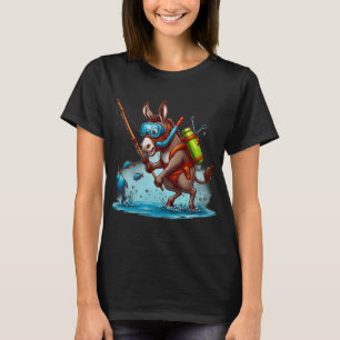 Camiseta Aventuras do Burro Caprichoso: Snorkeling e Pescar