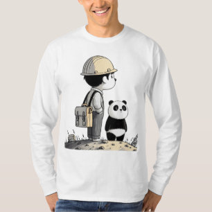 Camiseta Aventuras do Jovem Engenheiro e de Seu Panda