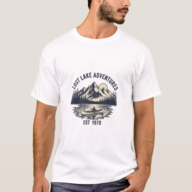 Camiseta Aventuras do Lago Perdido (Frente)