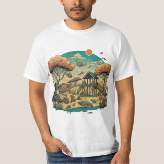 Camiseta Aventuras em Campanha Whimsical