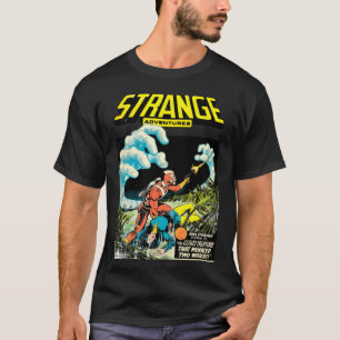 Camiseta Aventuras Estranhas - Histórias em quadrinhos Ret