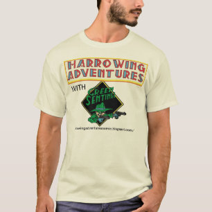 Camiseta Aventuras horrorosos com a sentinela verde!