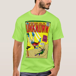 Camiseta 'Aventuras no Desconhecido' dos anos 60