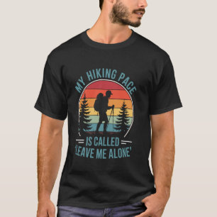 Camiseta Aventureiro Amante de Caminhadas Mochileiro Acampa