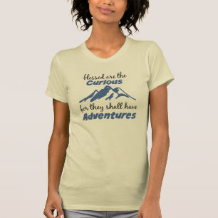 Camiseta Aventureiro curioso engraçado