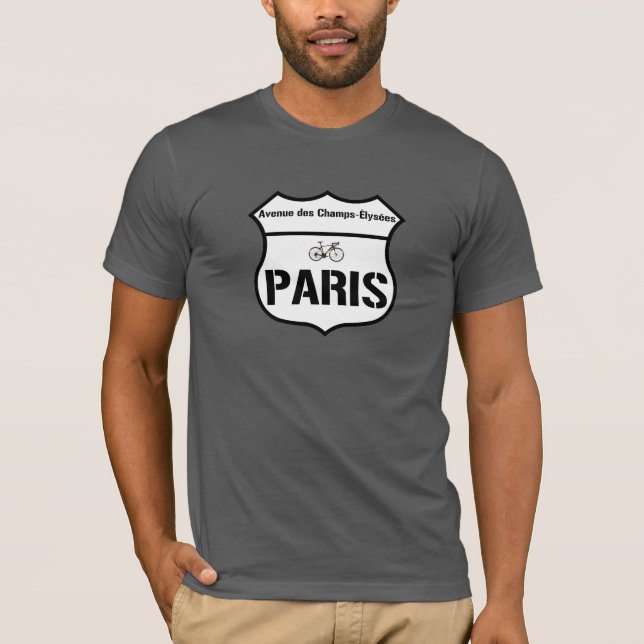 Camiseta Avenue des Champs-Elysee Paris (Frente)