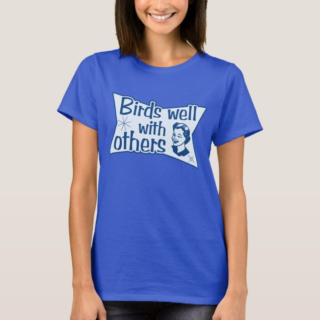 Camiseta Aves Bem Com Outros (Frente)