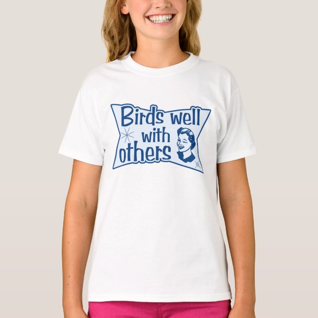 Camiseta Aves Bem Com Outros (Frente)