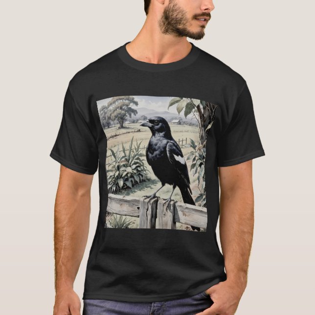 Camiseta aves da excelência na Anu selvagem (Frente)