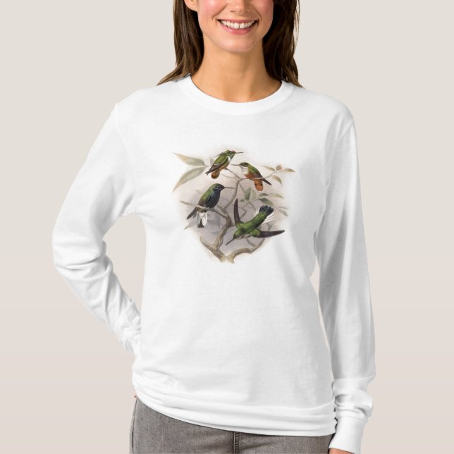 Camiseta Aves de Cama em Voo (Frente)