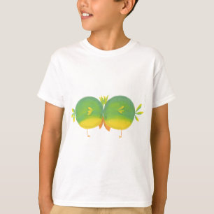 Camiseta Aves de Cartoon bobos