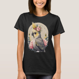 Camiseta Aves De Companhia Coroeiras-Pássaros-da-coca-branc