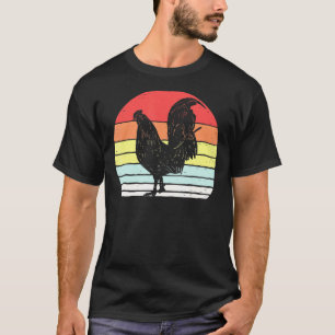 Camiseta Aves de Galinha Vintage Retro