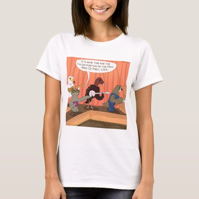 Camiseta Aves de Rapina Concurso de Talões (Frente)