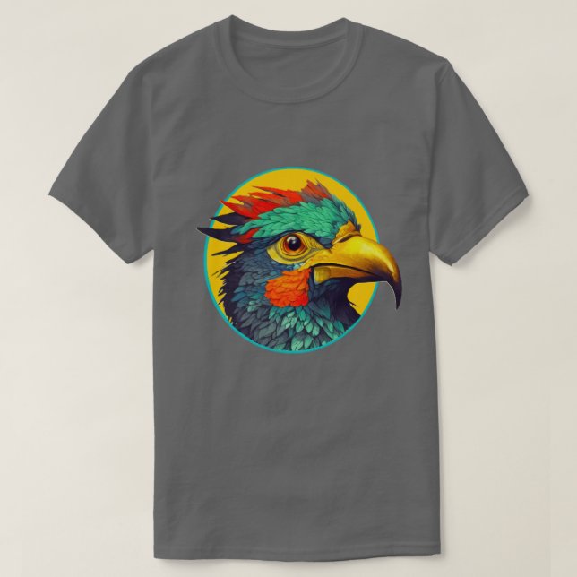 Camiseta Aves de uma pena (Frente do Design)