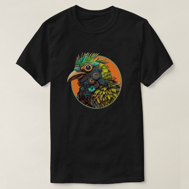 Camiseta Aves de uma pena (Frente do Design)