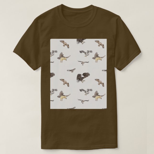 Camiseta Aves do Gráfico 1 de Presas (Frente do Design)