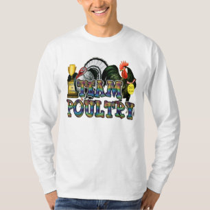 Camiseta Aves domésticas da equipe