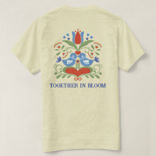Camiseta Aves e Blossomas