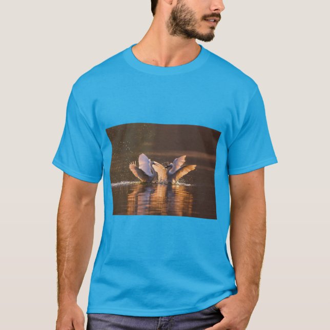 Camiseta Aves Graciosas & Asas Emplumadas (Frente)
