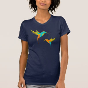 Camiseta Aves Humanas Exóticas