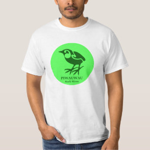 Camiseta Aves neozelandesas PIWAUWAU Rock Wren