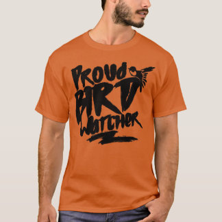 Camiseta Aves Observando Aves Assistem Ornitólogo Voando Em