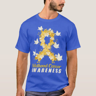 Camiseta Aves para a Consciência do Cancer infantil 234