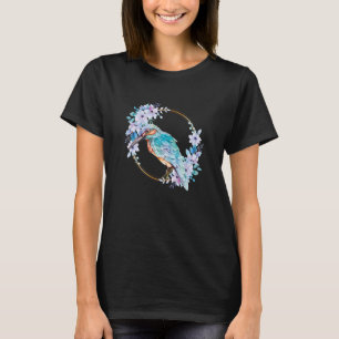Camiseta Aves Primavera de Aves Flores Naturais