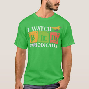 Camiseta Aves que Vigiam Aves, batatas fritas de observação