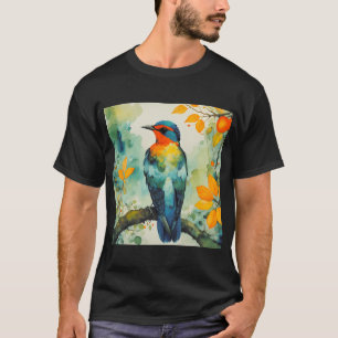 Camiseta Aves Tropicais Amazônicas