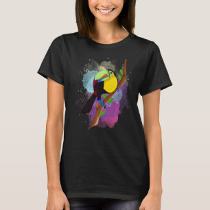 Camiseta Aves tropicais da floresta tropical