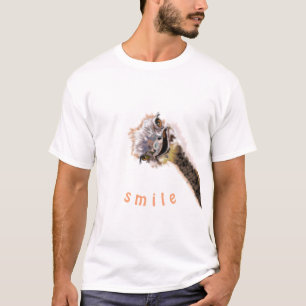 Camiseta Avestruz feliz -