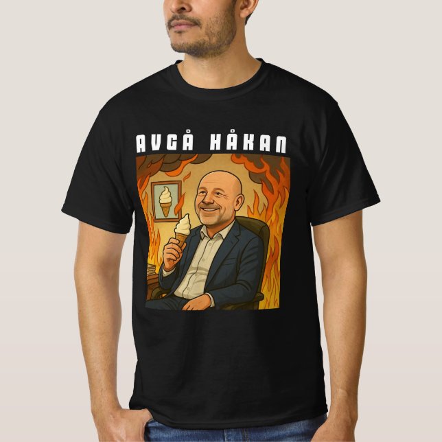 Camiseta Avgå Håkan (Frente)