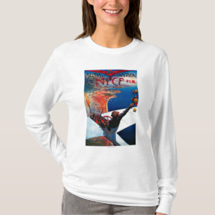 Camiseta Aviação de D da reunião em agradável, poster d