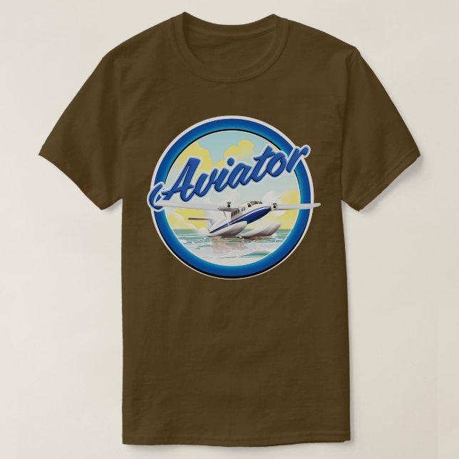 Camiseta Aviador (Frente do Design)