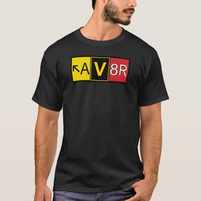 Camiseta Aviador - AV8R - (Frente)