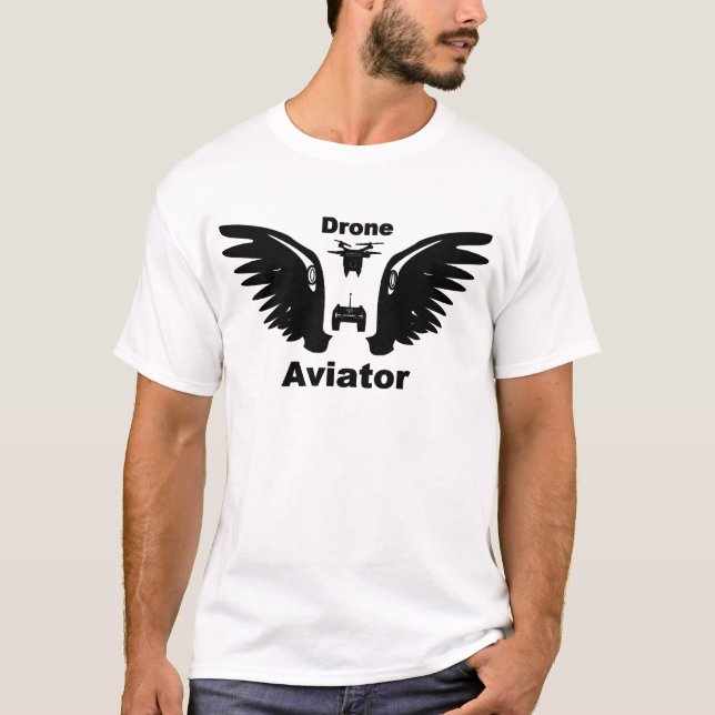 Camiseta Aviador de Drone (Frente)