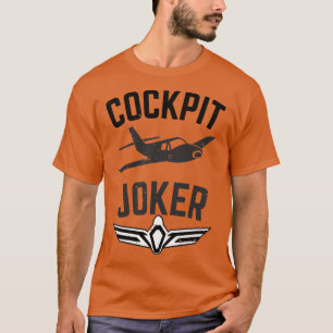 Camiseta Aviador-piloto - Voo de cabina de pilotagem