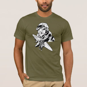 Camiseta Aviador retro