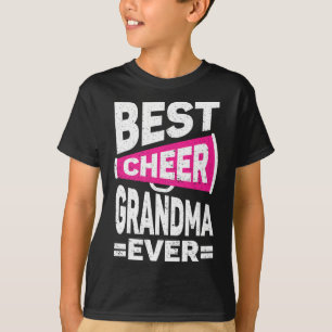 Camiseta Aviadora Vovó Cheerleading Melhor Cheer Vovó